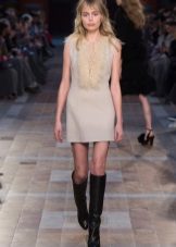 Bottes pour la robe d'hiver