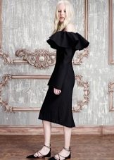 Robe d'hiver avec volants