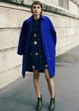 Robe d'hiver en jean court
