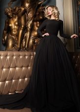 Soirée robe d'hiver magnifique