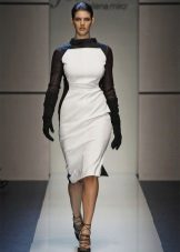 Robe d'hiver pour tout blanc