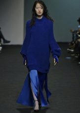 Robe d'hiver, pull en tricot