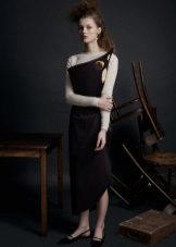 Gola alta para vestido preto