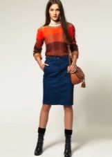 jupe crayon en jean pour tous les jours