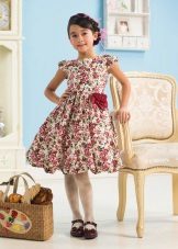 robe ballon pour les filles 6-8 ans