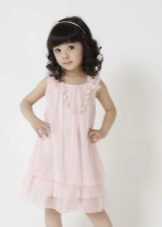 Robe d'été pour fille en mousseline