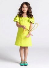 Robe d'été pour filles à manches courtes