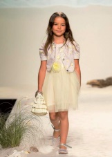 Robe d'été moelleuse pour filles
