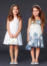 Robes d'été simples pour une fille de 4 ans