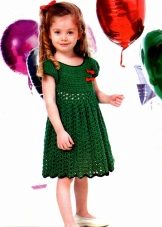 Robe d'été en maille pour fille 6 ans