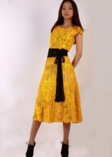 Robe d'été en maille pour midi