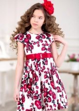 Robe élégante pour fille couleur courte
