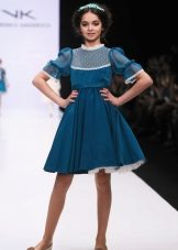 Robe de soirée élégante pour les filles avec des manches