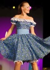 robe en calicot avec une silhouette volante