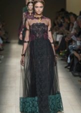 robe en organza combiné