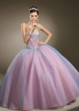 robe en organza avec une jupe ample
