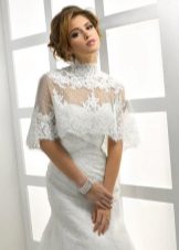 Robe de mariée en organza