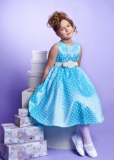 robe à pois pour la classe de bal 4