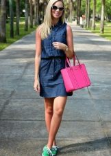Sac pour robe chemise en jean