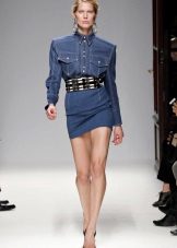 Robe chemise en jean