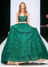Cinto para o vestido verde longo