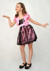 Robe de cocktail pour fille avec jupe ballon