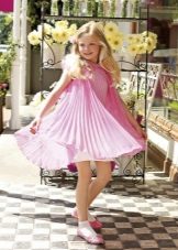 Robe de cocktail pour les filles rose