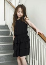 Robe de cocktail pour fille noire