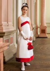 Robe de Noël pour les filles avec une taille haute