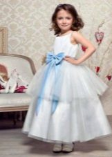 Magnifique robe du nouvel an le flocon de neige pour la fille