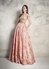 robe en taffetas délicate