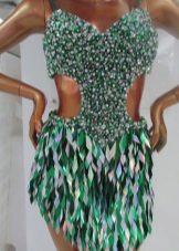 Robe Latino À Franges