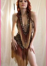 Robe à franges