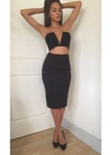 Jupe crayon à taille haute