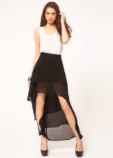 Jupe en chiffon