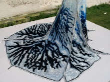 robe de mariée jupe-arbre Elle-meme