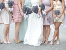 Mariage en couleur lavande