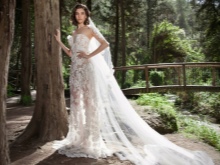 Robe de mariée franche en dentelle de Henika