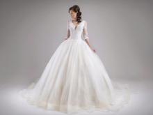 Magnifique robe de mariée avec manches