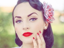 Coiffure rockabilly