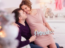 Détails pour une séance photo enceinte