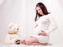Winter dress for pregnant women