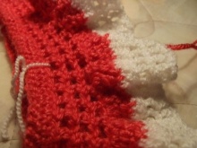 Tricoter une robe avec un joug pour les filles de 1 à 3 ans - étape 3