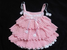 Robe d'été ouverte au crochet