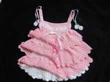 Robe bain de soleil au crochet