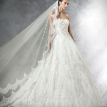 Robe de mariée en dentelle Pronovias