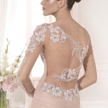 Tarik Ediz Robe De Mariage Dos Ouvert