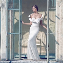 Robe de mariée de Giuseppe Papini avec un décolleté original