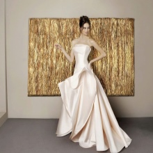 Robe de mariée magnifique en ivoire