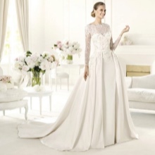 Esküvői ruha a 2014-es gyűjteményből, Elie Saab csipkével